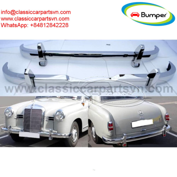 Mercedes Ponton 4-cylind W120 W121 1953 bumpers