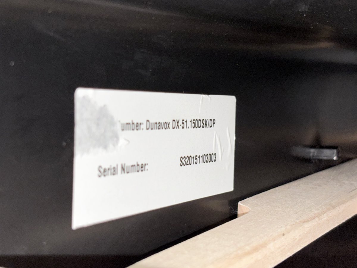 Pārdodu Dunavox DX-51.150DSK/DP vīna skapi