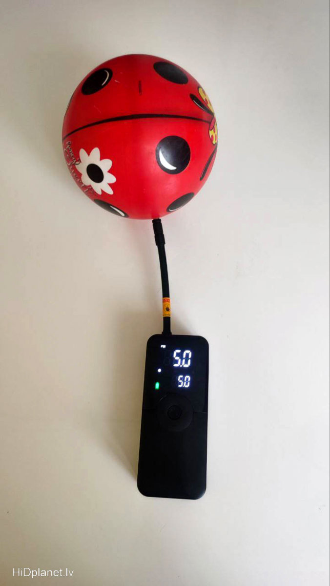 Portatīvs akumulatora auto kompresors riteņiem