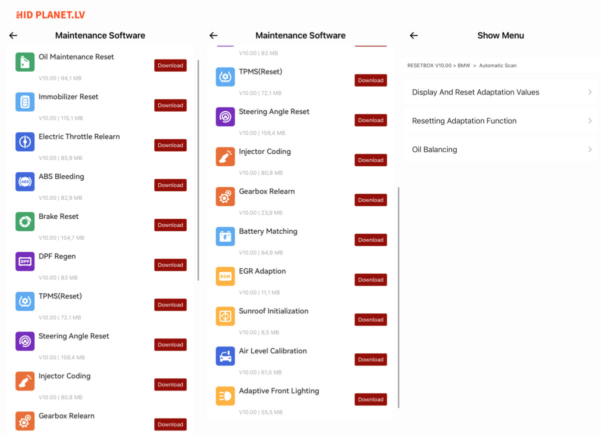 Kingbolen Ediag Elite profesionāla diagnostika ar mūža licenci