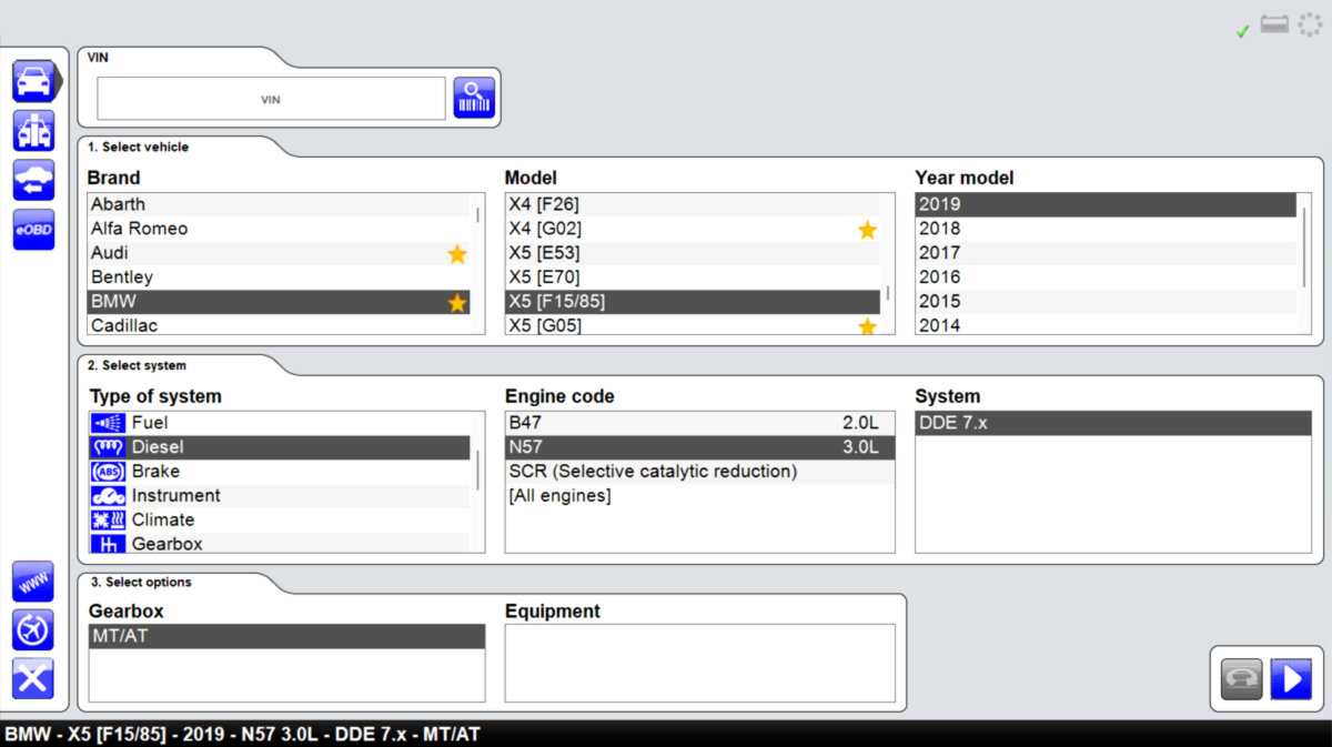 Profesionāla diagnostikas iekārta vieglajām un kravas automašīnām Delphi DS150E 2021