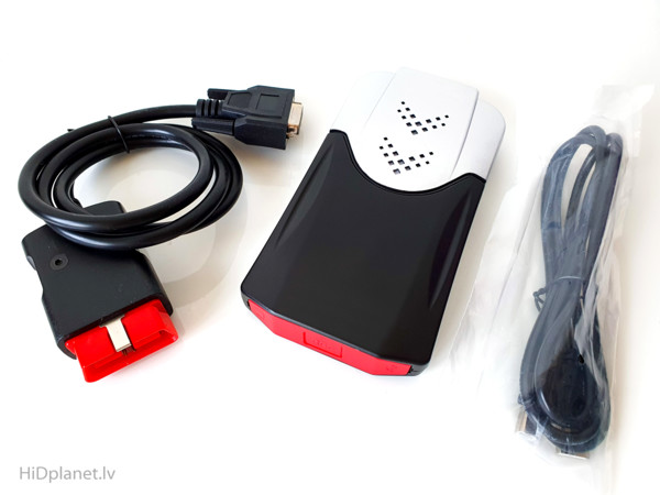 Profesionāla diagnostikas iekārta vieglajām un kravas automašīnām Delphi DS150E 2021