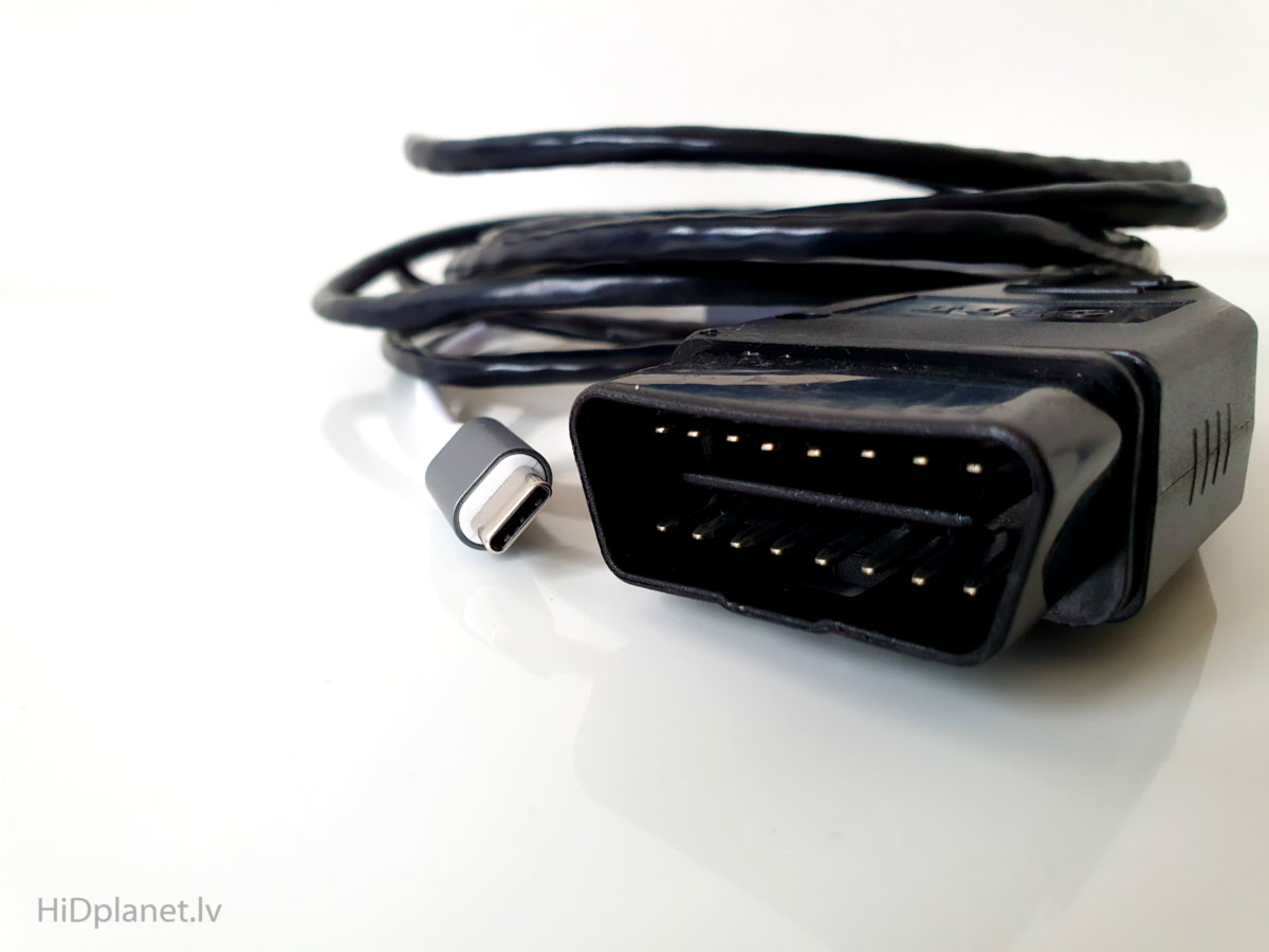 Kabelis BMW ENET F, G un I sērijas diagnostikai, kodēšanai un programmēšanai