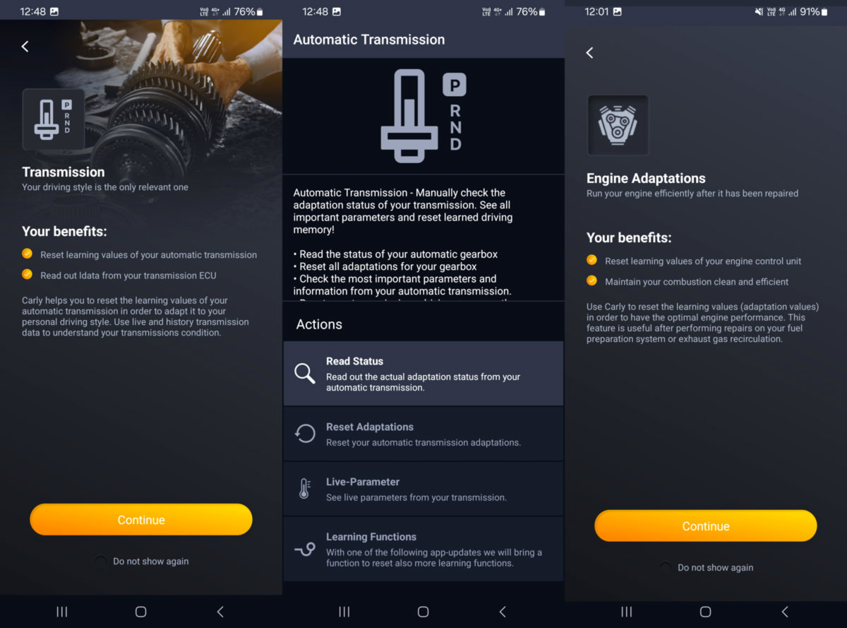 Universāls profesionāls diagnostikas skeneris ar kodēšanas funkciju Carly OBD2