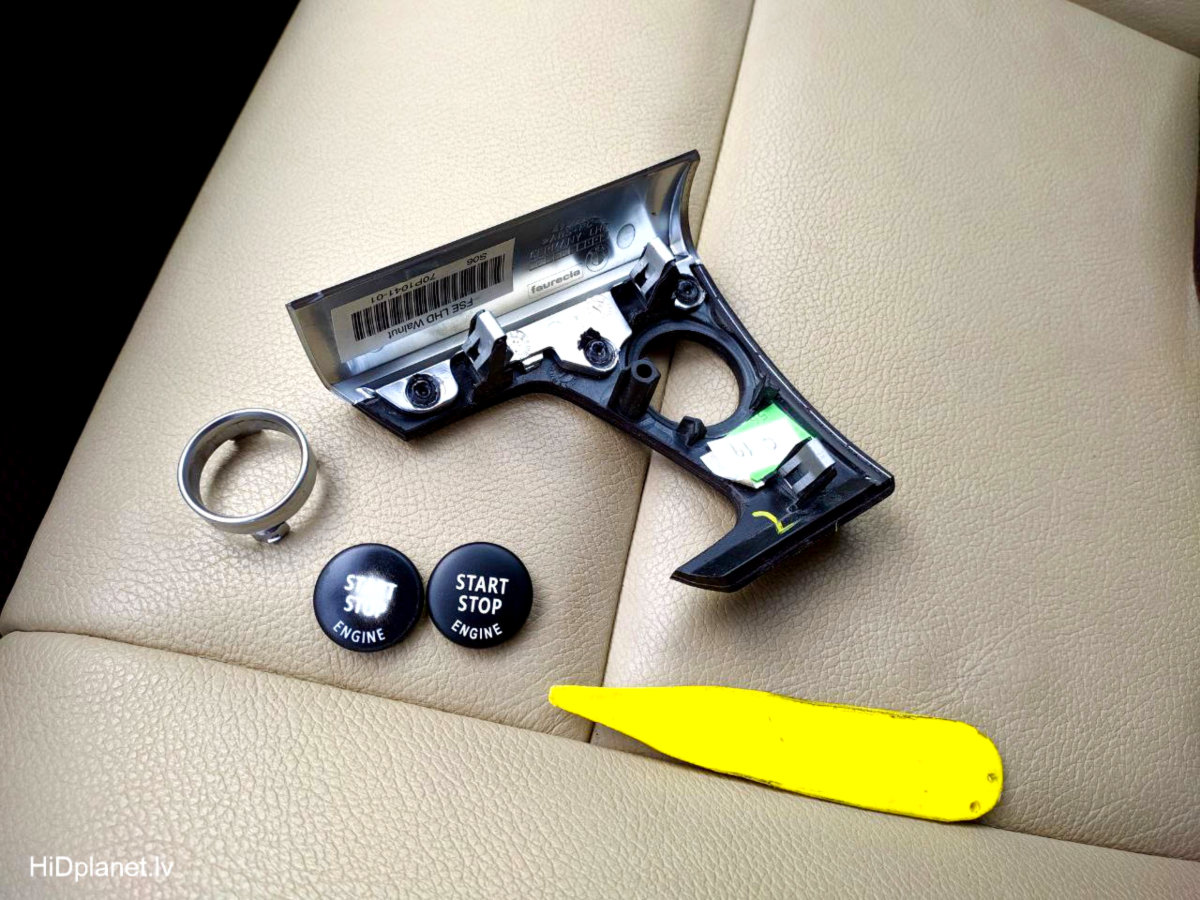 Dažādas jaunas BMW salona pogas