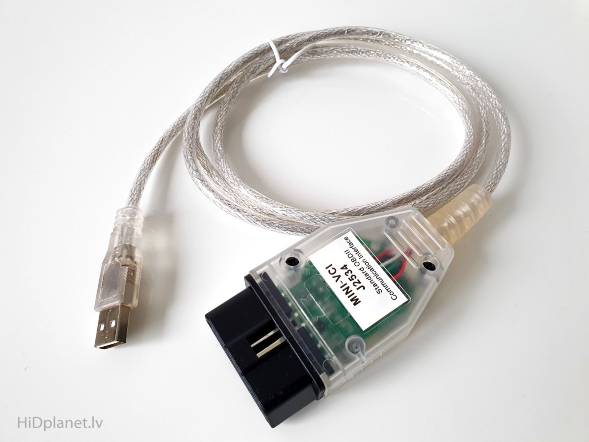 Diagnostikas kabelis MINI VCI Toyota un Lexus automobīļīem (Techstream)