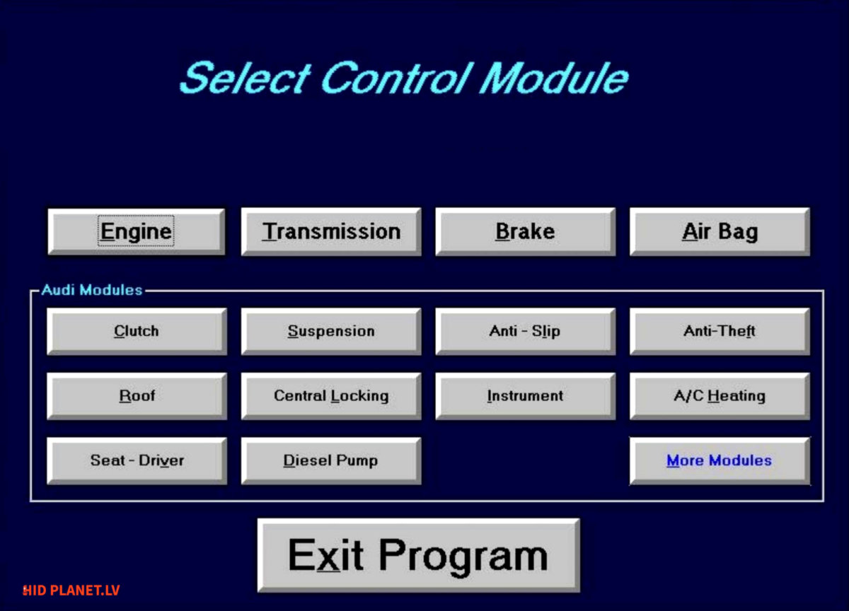 Diagnostikas kabelis VAG K+Can Commander 1.4