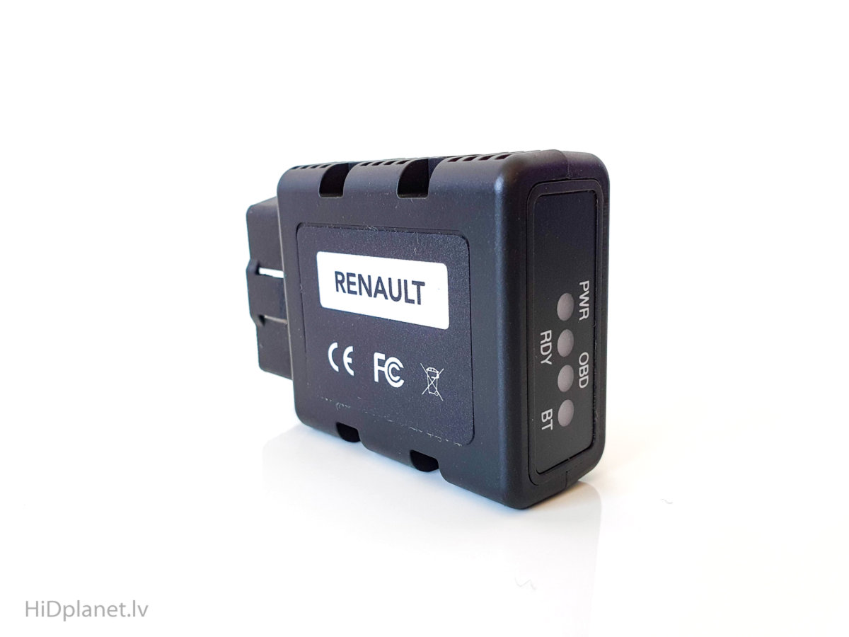 Diagnostika Renault automobīļīem