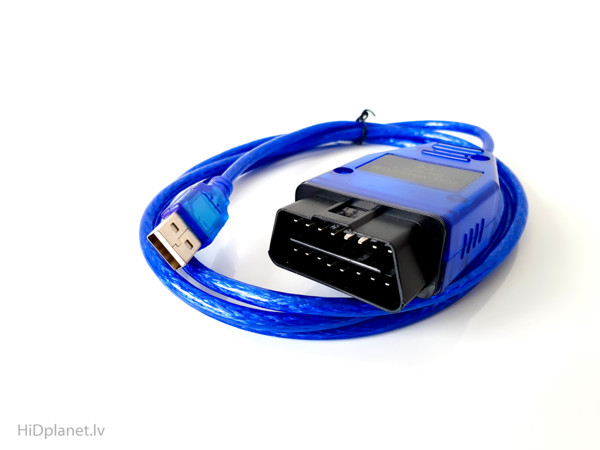 Diagnostikas kabelis KKL VAG COM Audi, VW, Skoda, Seat automobīļiem līdz 2004 izlaiduma gada