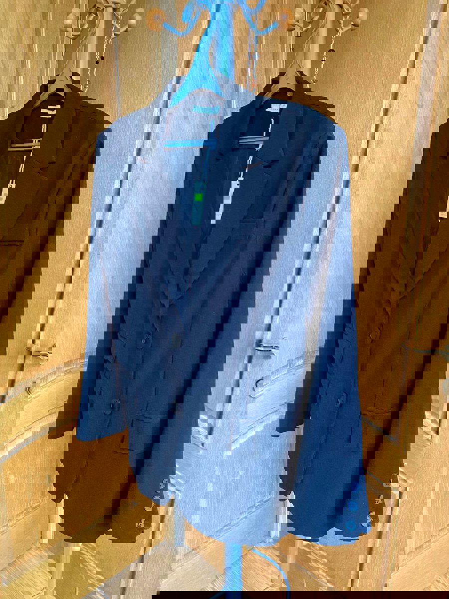 Новый черный оверсайз-пиджак My Star— стильная вещь!