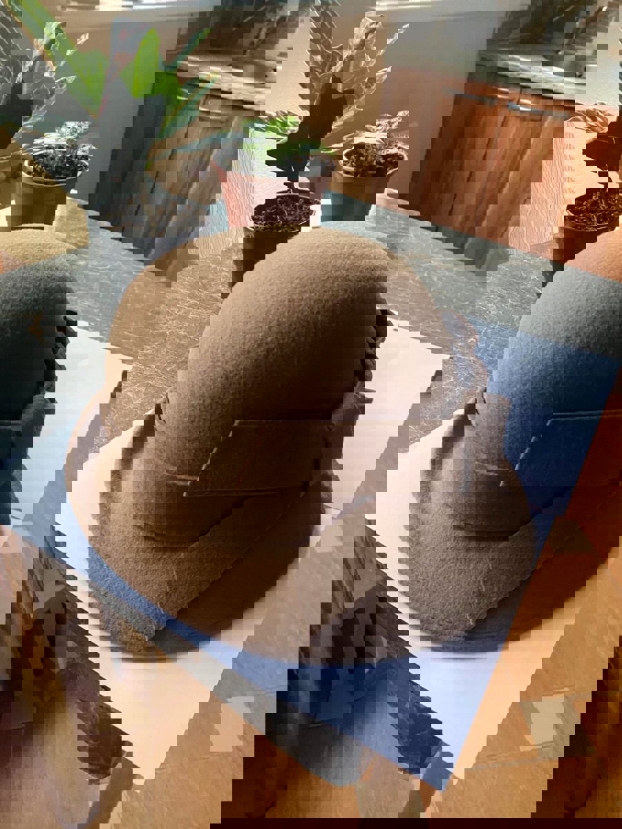 Элегантная женская шерстяная шляпа с полями – новая 