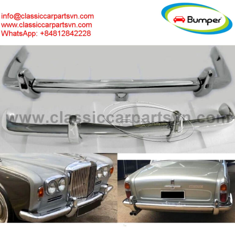Bentley T1 and Roll Royce Silver Shadow 1 1965 Bumpers