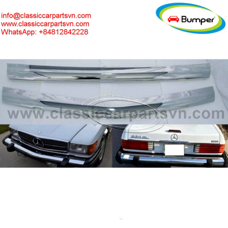 Mercedes R/C/W107 SL/SLC US style Bumpers