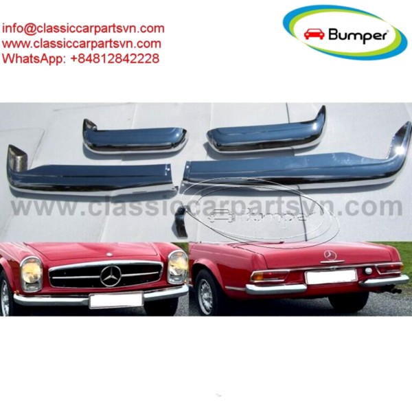 Mercedes Pagode W113 bumpers
