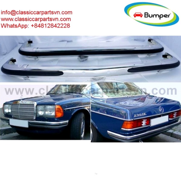 Mercedes W123 Coupe 2-Door (1976–1985) Bumpers
