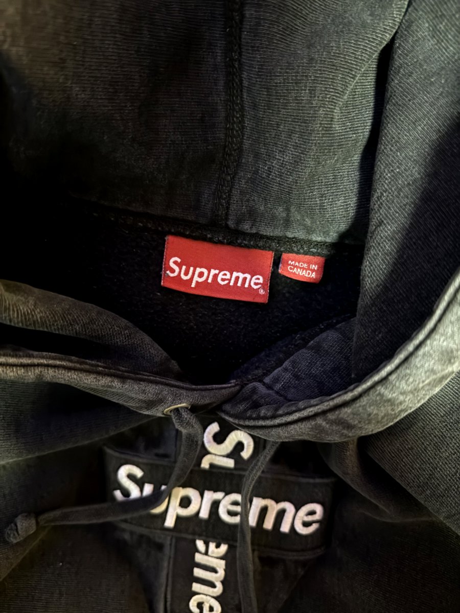 SUPREME CROSS BOX HOODIE FW20 UNISEX