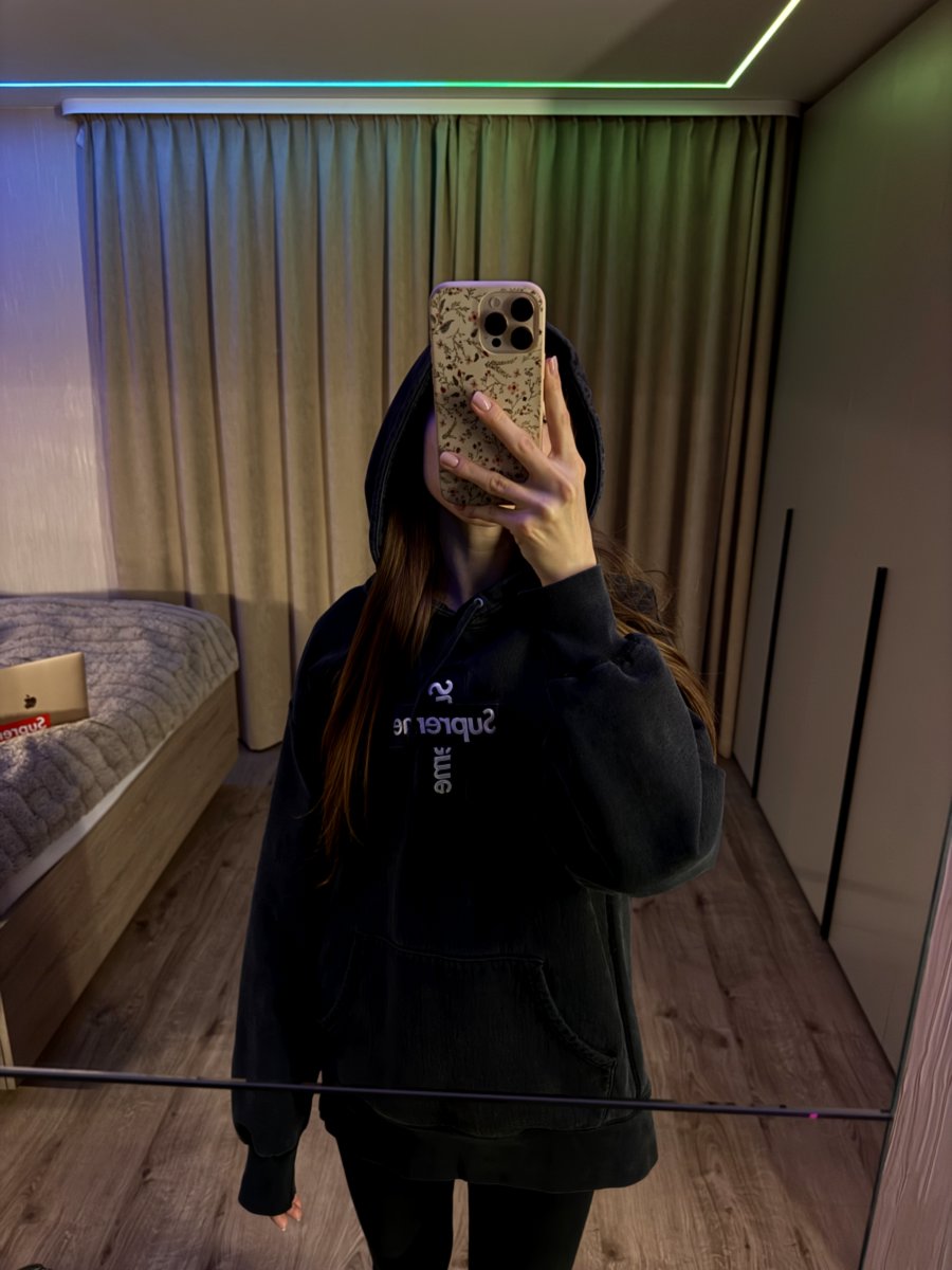 SUPREME CROSS BOX HOODIE FW20 UNISEX