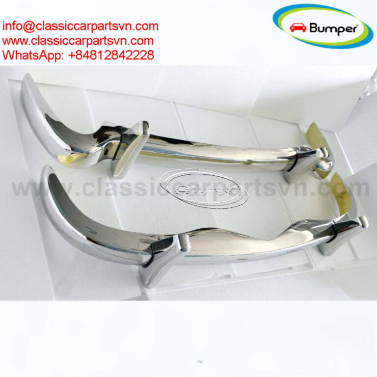 Mercedes Ponton 6-cylinder W180 W128 coupe/cabriolet bumpers