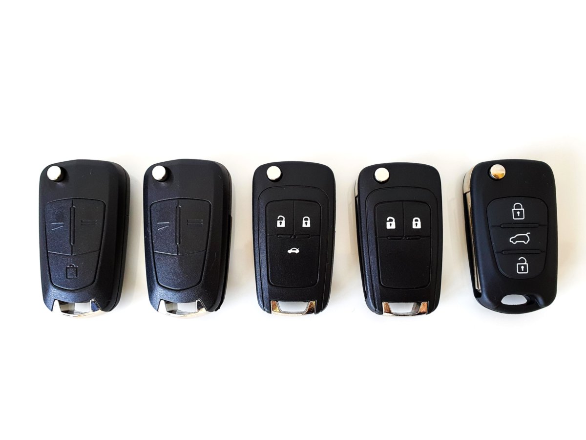 🔑 Автомобильные корпуса ключей зажигания