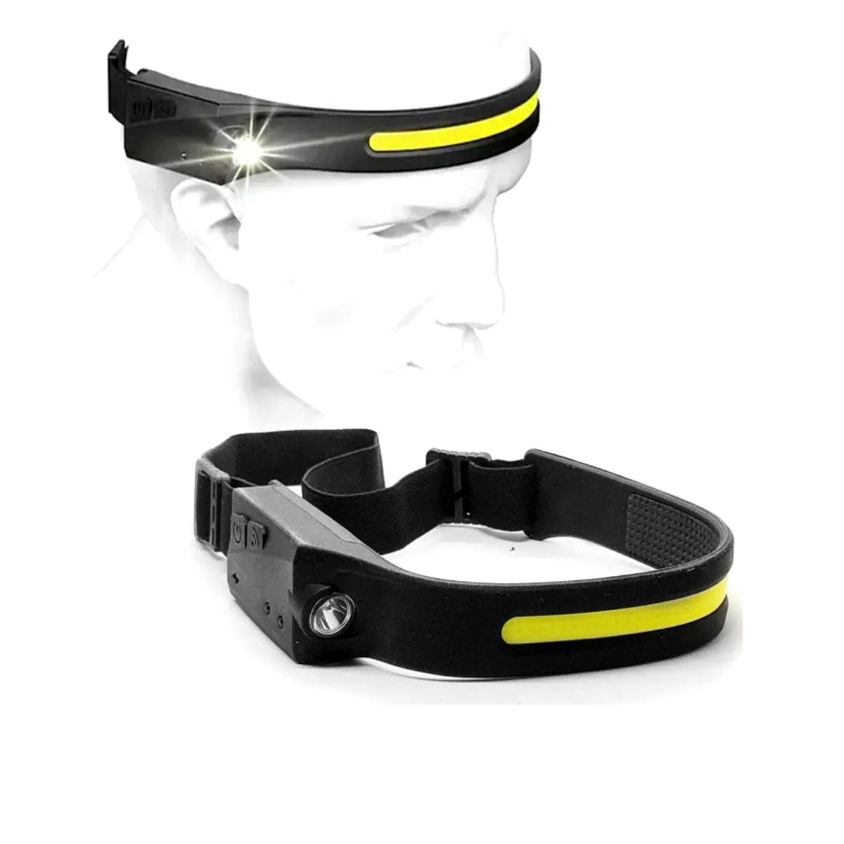 🔦 Налобный LED фонарь — удобный и мощный источник света для активного использования