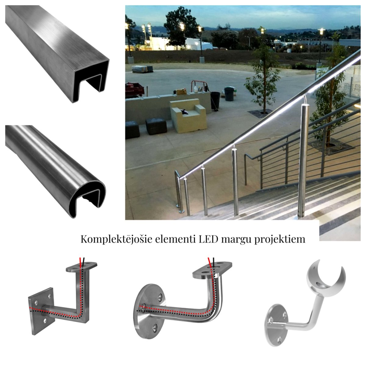 Tirgojam drošības margu detaļas