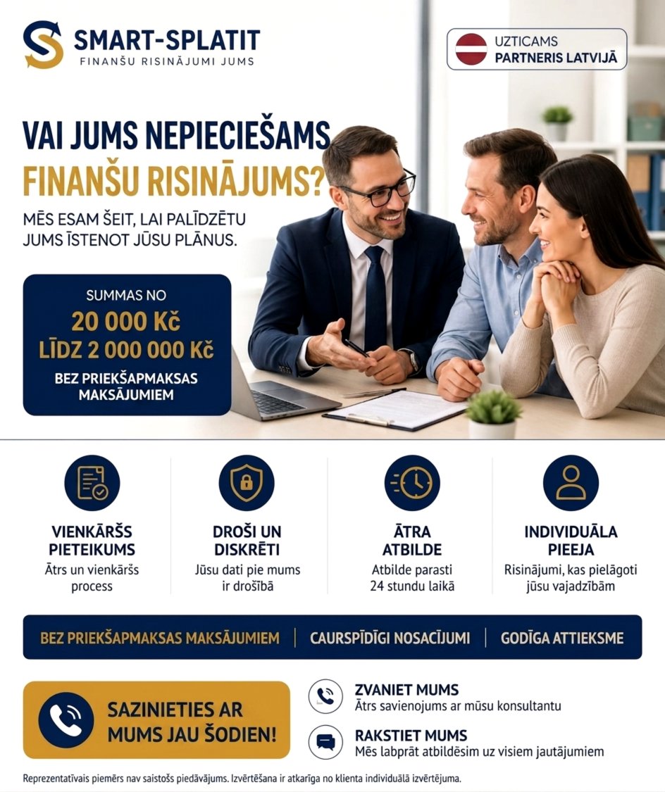Finanšu risinājumi ikvienam